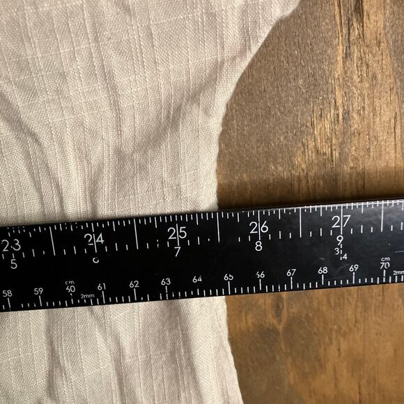 Express Womens Shirt Tan Collared Button Down Long Sleeve Loose Fit XL - Picture 8 of 12